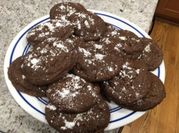 A picture of double chocolate cookie