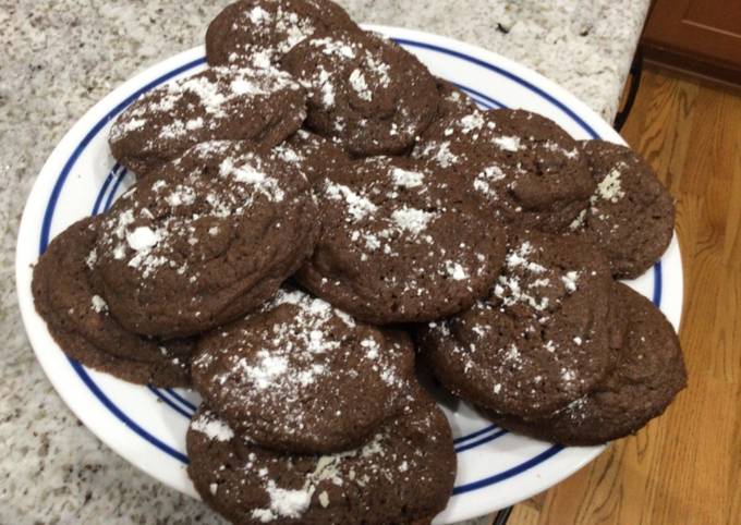 Recipe of Super Quick Homemade Double Chocolate Chips Cookies