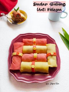 Foto resep Dadar Gulung Unti Kelapa