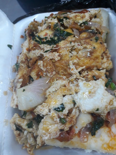 A picture of Fried egg with omellete.