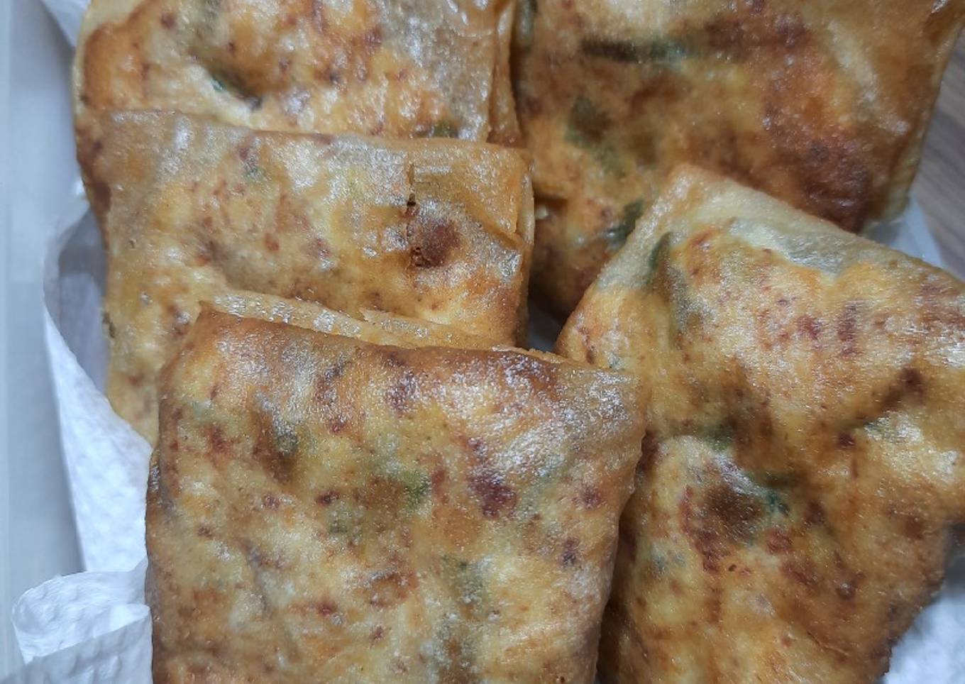 Martabak Telur Tahu Kornet