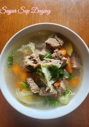 Foto resep Sayur Sop Daging