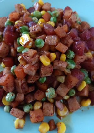 รูปของ ผัดหลากสี