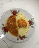 Cá hồi nướng sốt dừa cà chua