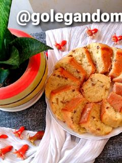 عکسی از دستور کیک کشمشی