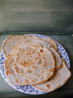 Una foto de Kerala paratha