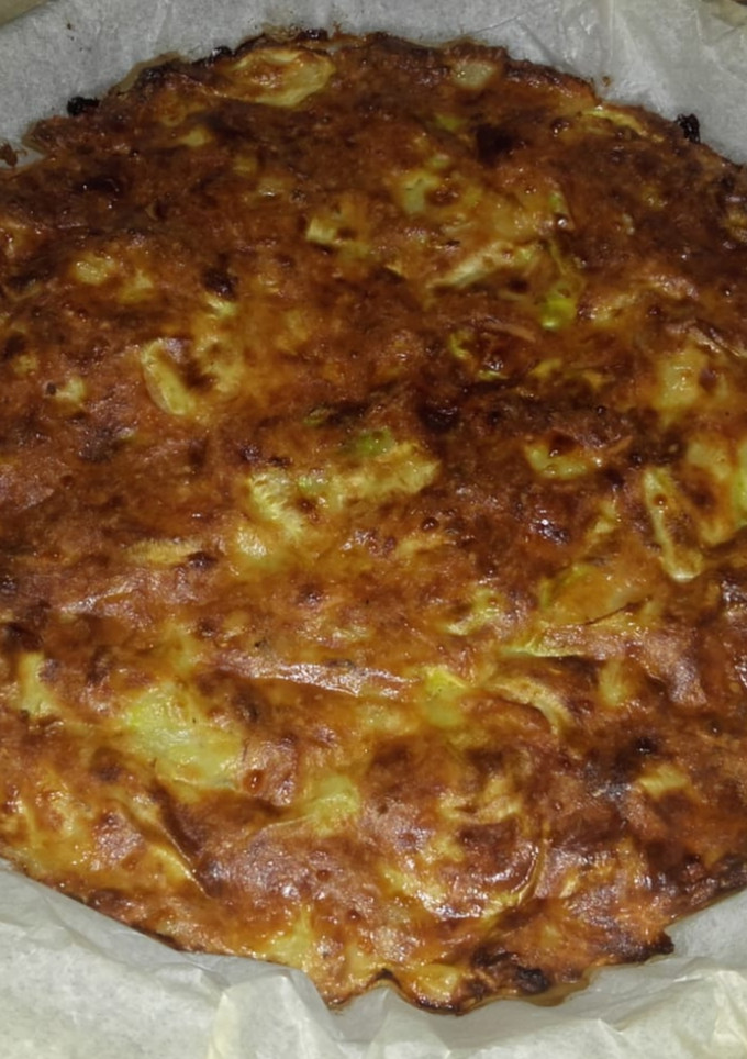 Una foto de Pastel de calabacín y atún