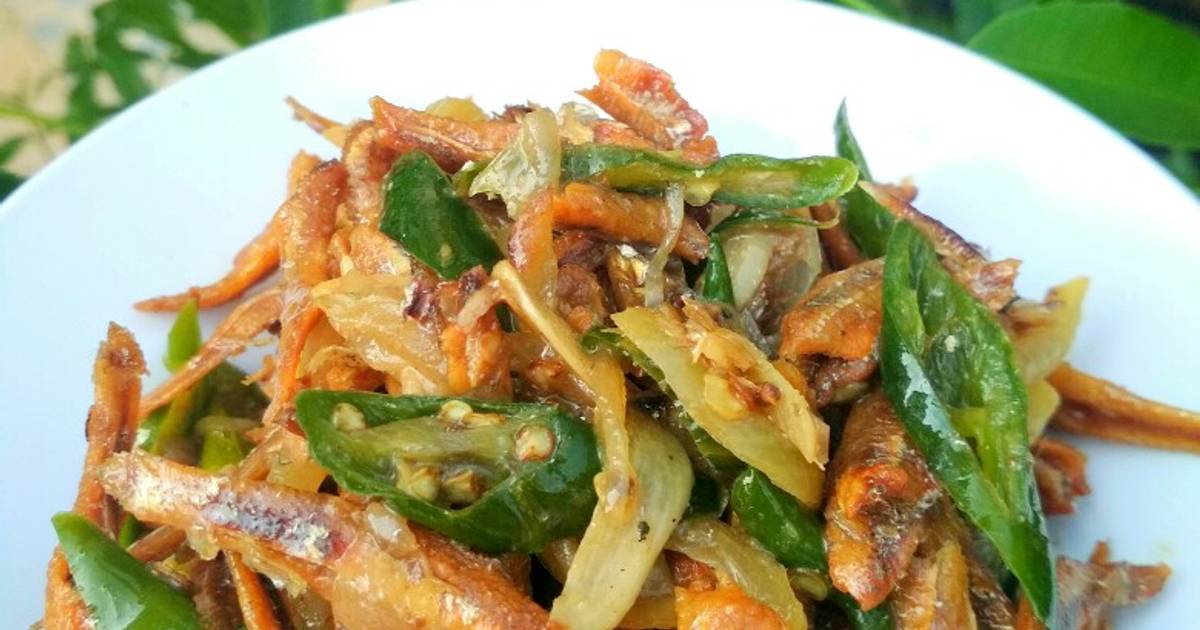 Resep Oseng Teri Lombok Ijo oleh Vina Perwitasari - Cookpad