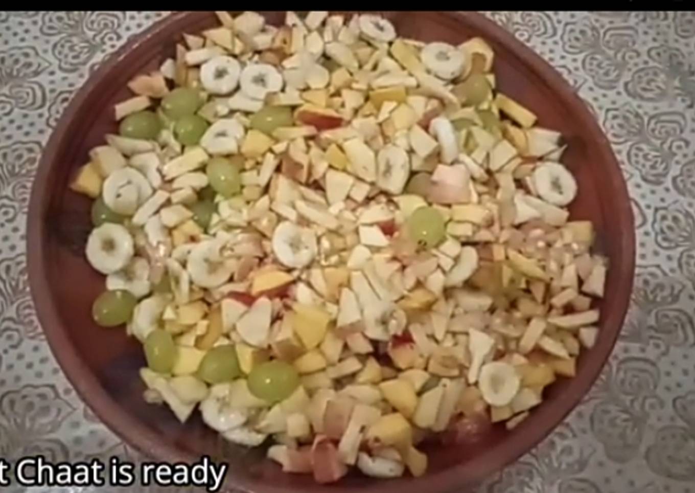 Spicy fruit chaat