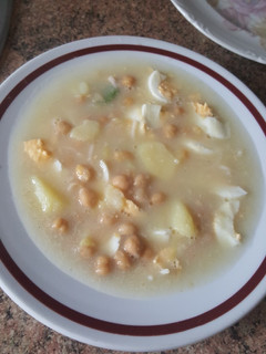 Una foto de Un resto de pucherito para una sopa picadillo