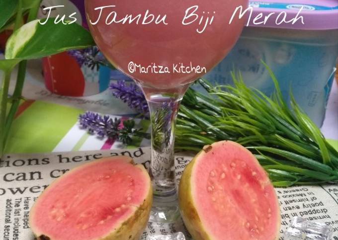 Resep Jus Jambu Biji Merah Oleh Maritza Kitchen Cookpad 8225