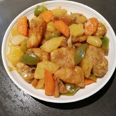 A picture of Chicken with Pineapple.