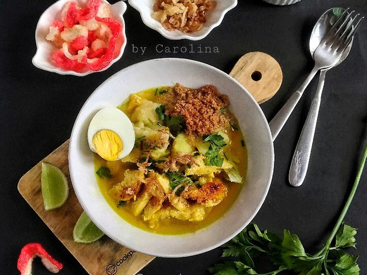 Standar Cara gampang buat Soto Ayam Prolink (Khas Probolinggo)  nikmat