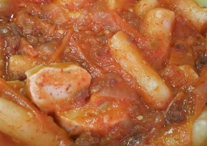 Resep Tteokbokki Korea Ala Rumah Ambolay Oleh Ferly Ambolay Cookpad