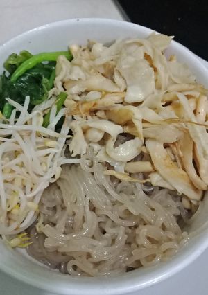 Foto resep Bihun lethek jamur versi sehat