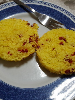 Una foto de Hamburguesas de arroz veganas 🍔