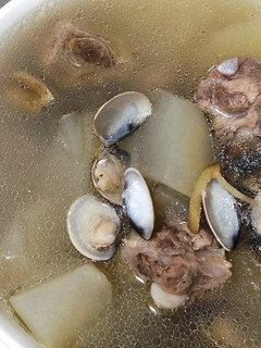 (電鍋)蛤蜊冬瓜排骨湯 的食譜成品照片