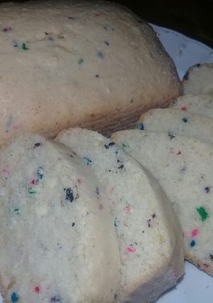 Una foto de Budín de Vainilla con Granas!