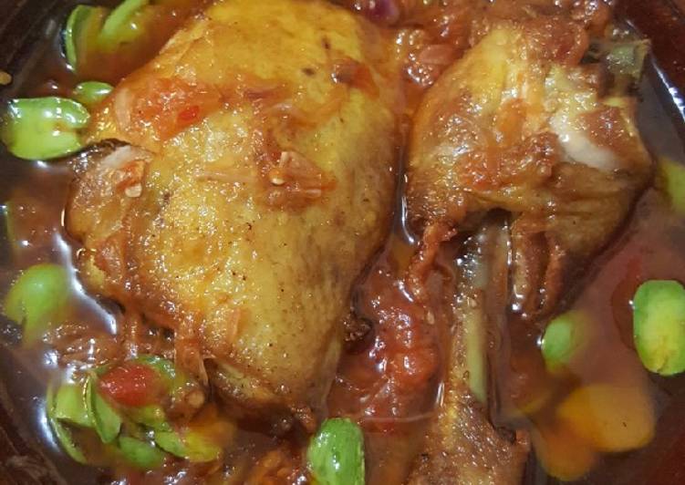 Resep Gami ayam dan pete Anti Gagal