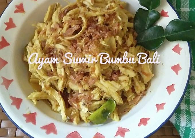 Resep Ayam Suwir Bumbu Bali Oleh Sri Suharyaningsih Cookpad