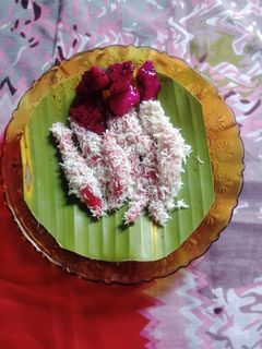 Foto resep Cenil kulit buah naga