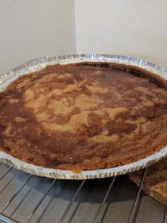 A picture of Gisele's Sugar Pie (La Tarte au Sucre).