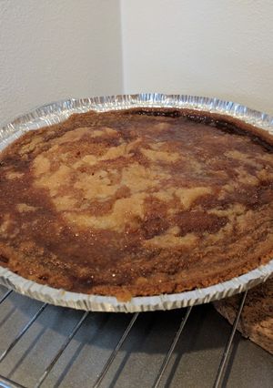 A picture of Gisele's Sugar Pie (La Tarte au Sucre).