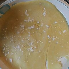 A picture of Homemade Steamed Pork Broth Noodle Sheets.