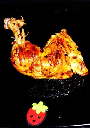 A picture of Honey chicken tikka.