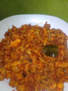 Foto resep Sambal balado usus ayam +tempe