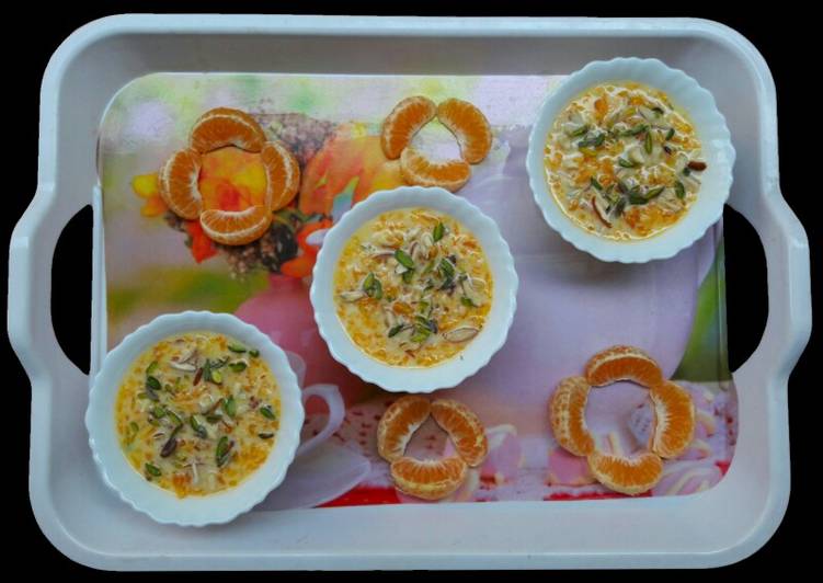 Orange Kheer
