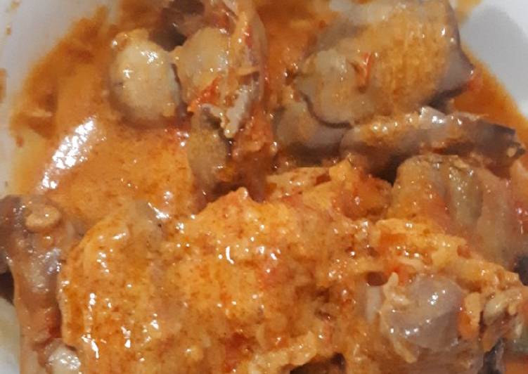 Resep #12 Ati Ampela Kuah Santan Pedas, Bisa Manjain Lidah