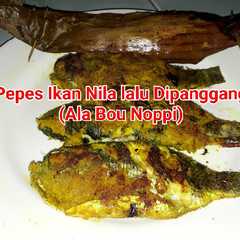 A picture of Pepes Ikan Nilai Lalu Dibakar.
