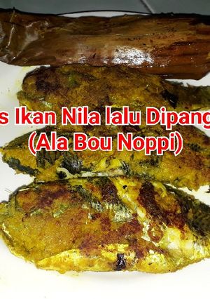 Foto resep Pepes Ikan Nilai Lalu Dibakar
