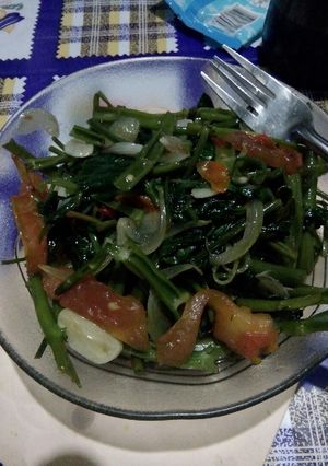 Foto resep Cah Kangkung Sederhana #BikinRamadanBerkesan