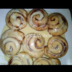 A picture of Cinnamon rolls.