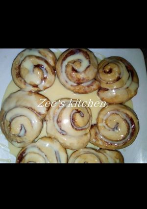 A picture of Cinnamon rolls.