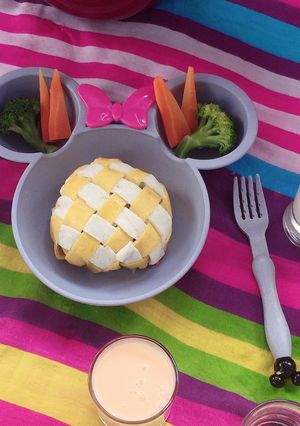Foto resep Nasi daging telur anyam ala mama vey