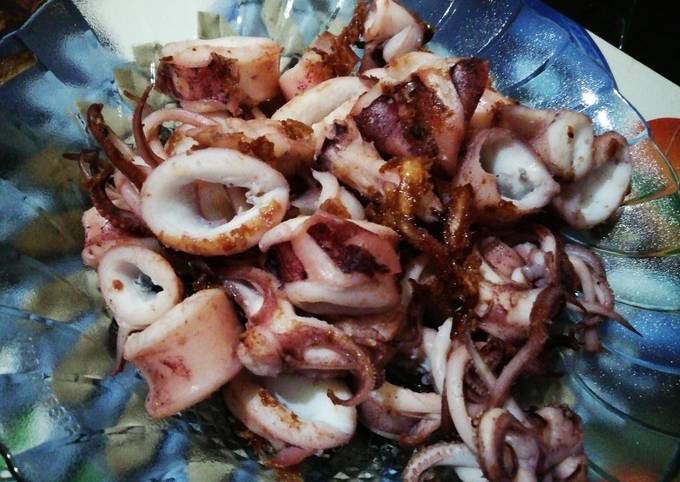 Resep Cumi Panggang Teflon Oleh Kenz Kitchen Cookpad