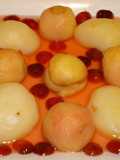 Peach Compote with Fresh Fruit, Jon Style