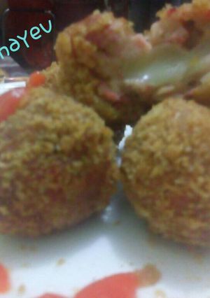 Foto resep Bitterballen kornet with cheese