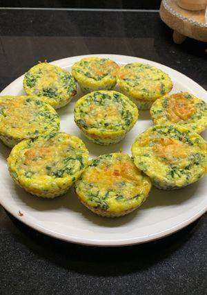 Una foto de Muffins de espinaca y ricota