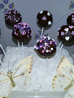 Una foto de Cake pops