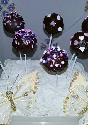Una foto de Cake pops