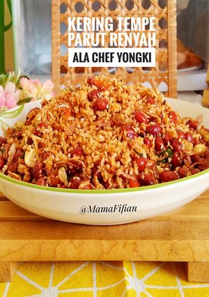 Foto resep Kering Tempe Parut Renyah ala Chef Yongki