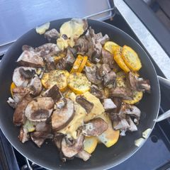 A picture of Squash and Mushroom Medley.