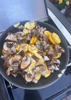 A picture of Squash and Mushroom Medley.