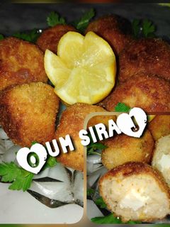 صورة لوصفة كروكات الأرز المقرمشة