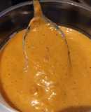 Salsa🫕cremosa🥛de pimiento y cebolla🌶️🧅🥙