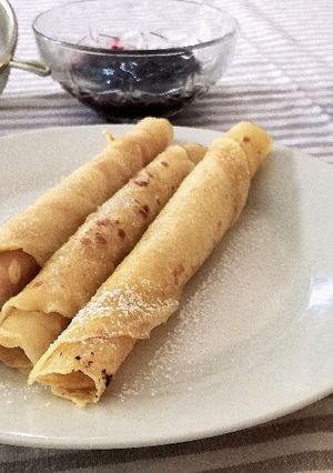 Egyszerű palacsintatészta recept fotója